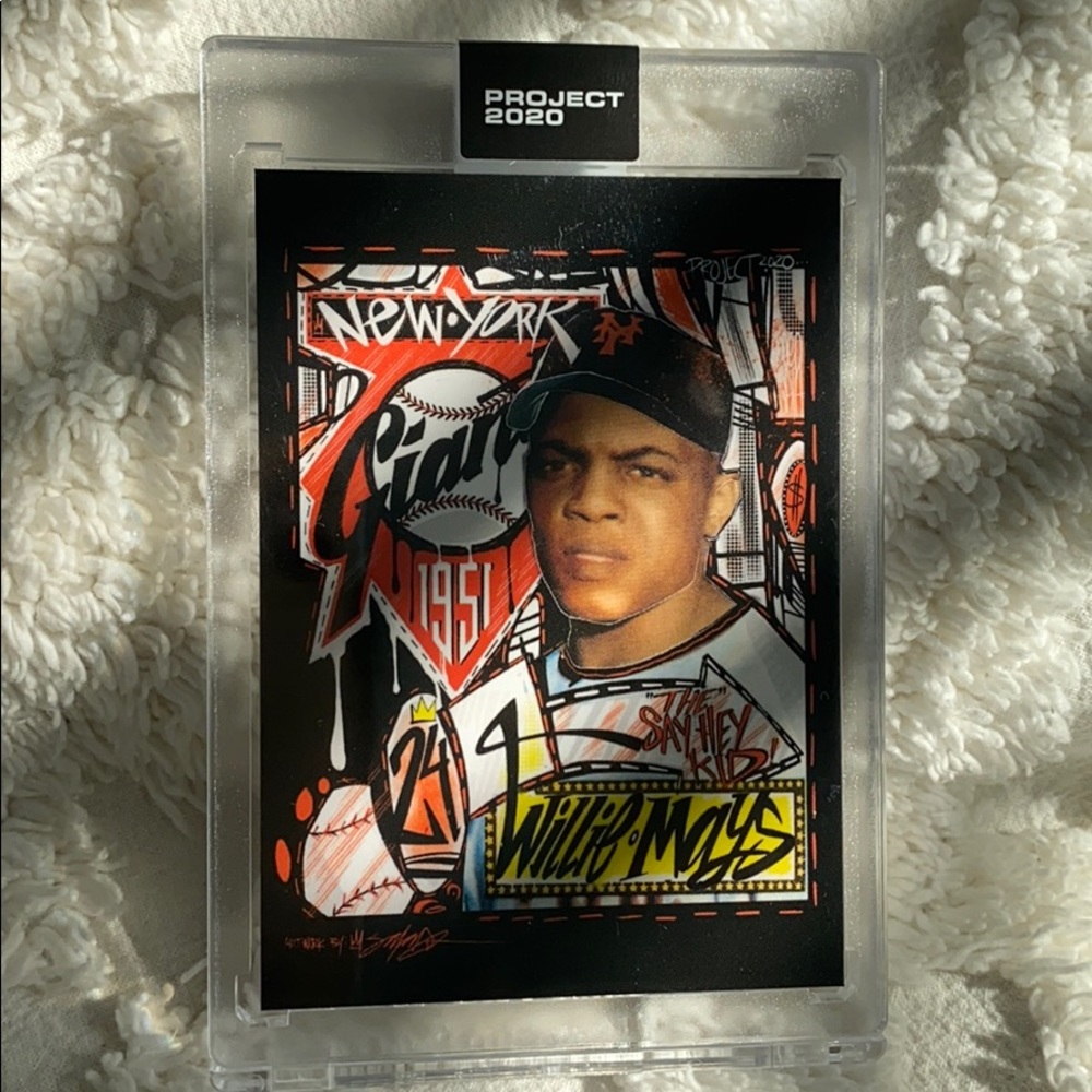 TOPPS PROJECT 2020-WILLE MAYS BY KING SALADEEN